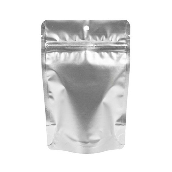 4 x 6 Stand Up Pouch -Metallic Silv